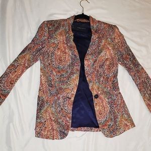 Zara multicolor blazer Size XS